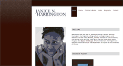 Desktop Screenshot of janiceharrington.com